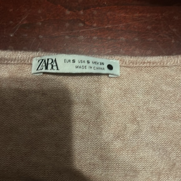 Brown Zara button up cardigan - Picture 2 of 3